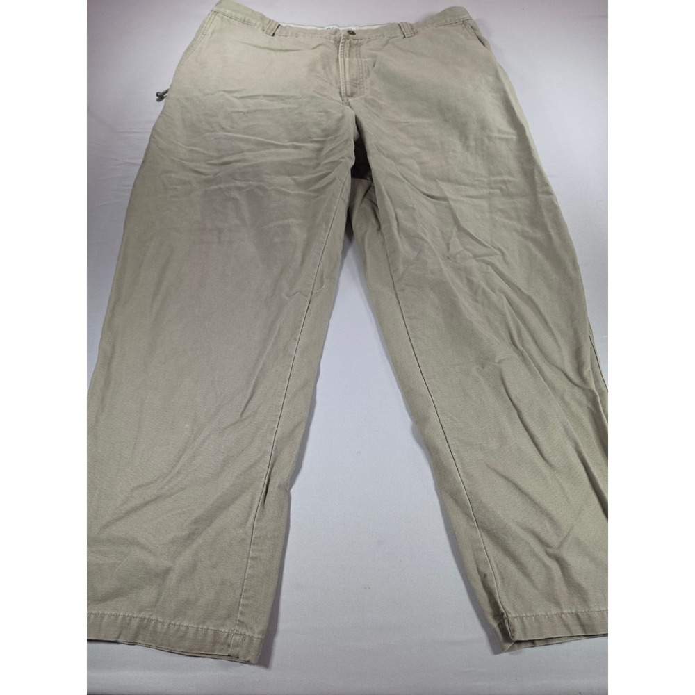 Columbia Mens Khaki Canvas Outdoor Utility Hiking Pants 40x30 Tan AM8142